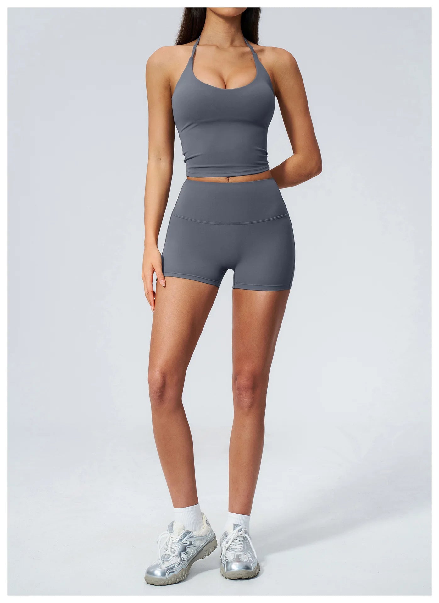 Yoga Shorts Women Gym Shorts Workout Butt Lift Legging High Waist Fitness Shorts Running Cycling Shorts Breathable Sports Shorts