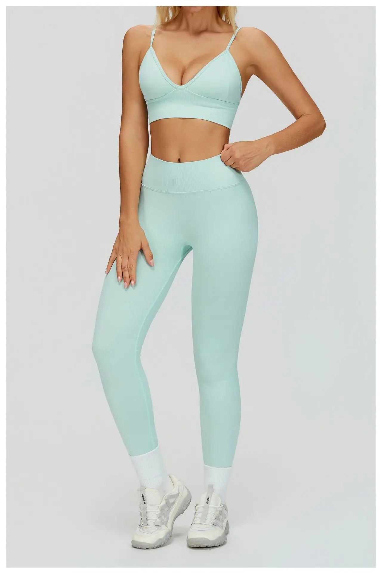 Seamless Leggings Summer Women Yoga Leggings Gym V Shaped Tight Fitness Pants Running Cycling Trousers High Waist Sports Legging