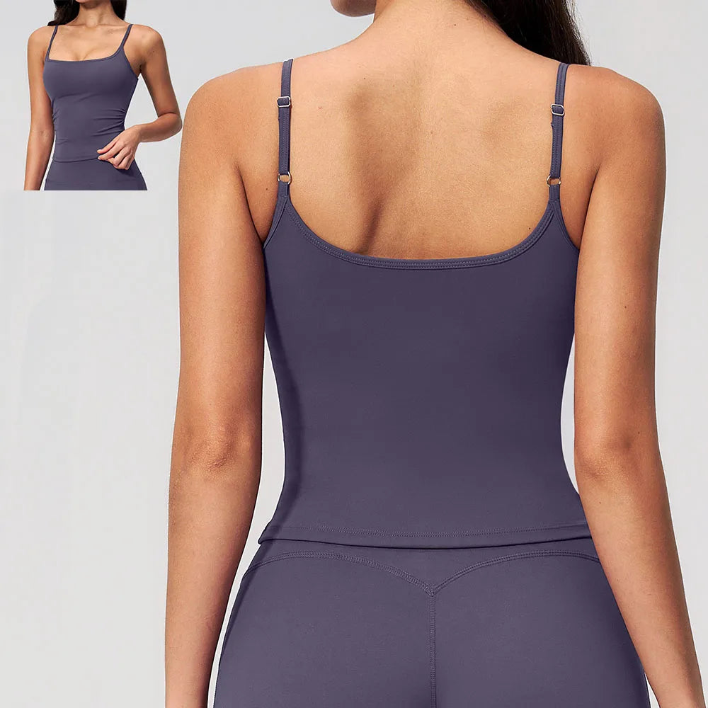 Summer Women's Yoga Vest Beautiful Back U-Top Workout Bra Quick-Dry Sports Vest Running Shockproof Vest Female Fitness Underwear