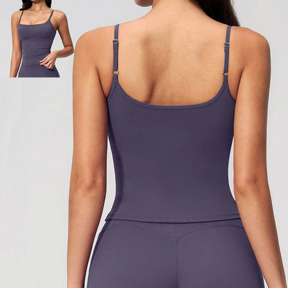 Summer Women's Yoga Vest Beautiful Back U-Top Workout Bra Quick-Dry Sports Vest Running Shockproof Vest Female Fitness Underwear