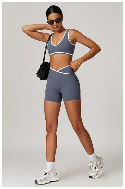 New Women Sports Bra Back High Impact Workout Sport Top Crop Fitness Wear For Yoga Gym Brassiere Sportswear Gym Push Up Bra