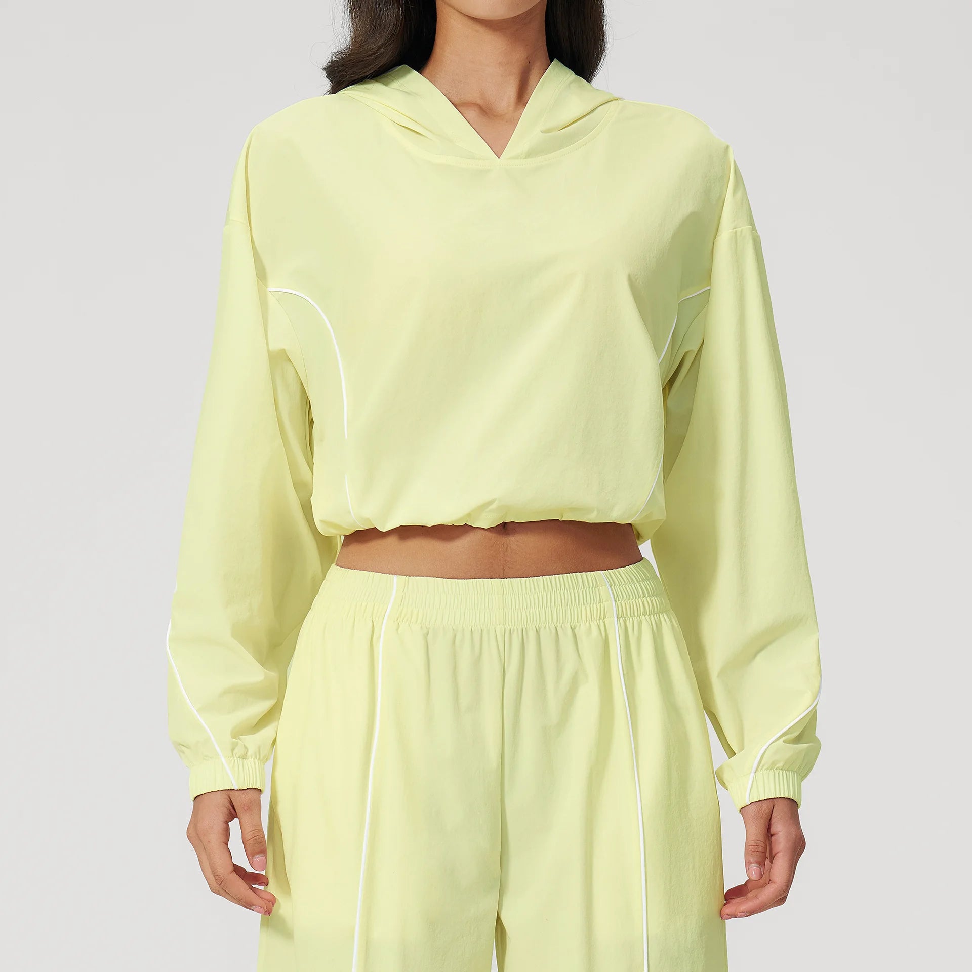 1 Pieces Women Outdoor Sports Coat Summer Sun Protection Top Yoga Long Sleeved Jacket Female Fitness Short Sun Protection Jacket