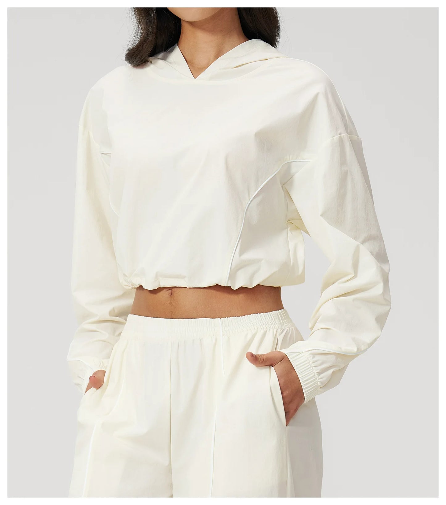 1 Pieces Women Outdoor Sports Coat Summer Sun Protection Top Yoga Long Sleeved Jacket Female Fitness Short Sun Protection Jacket