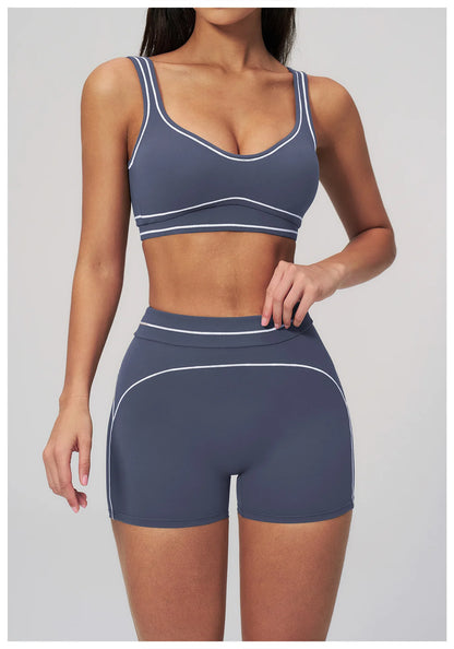 Yoga Bra Women's Shockproof Sports Bra Summer Top Push Up Fitness Underwear Female Sport Tops Breathable Running Vest Bralette