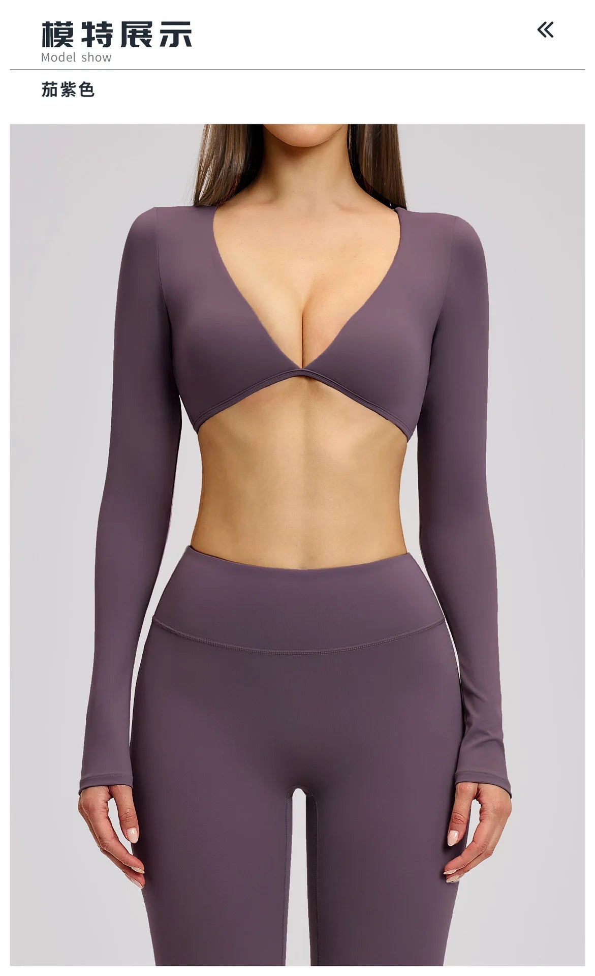 Women's Crop Tops Yoga T-shirts Solid Sports Top Long Sleeve Quick Dry Fitness Gym Sport Wear Running Shirts Sexy Exposed Navel