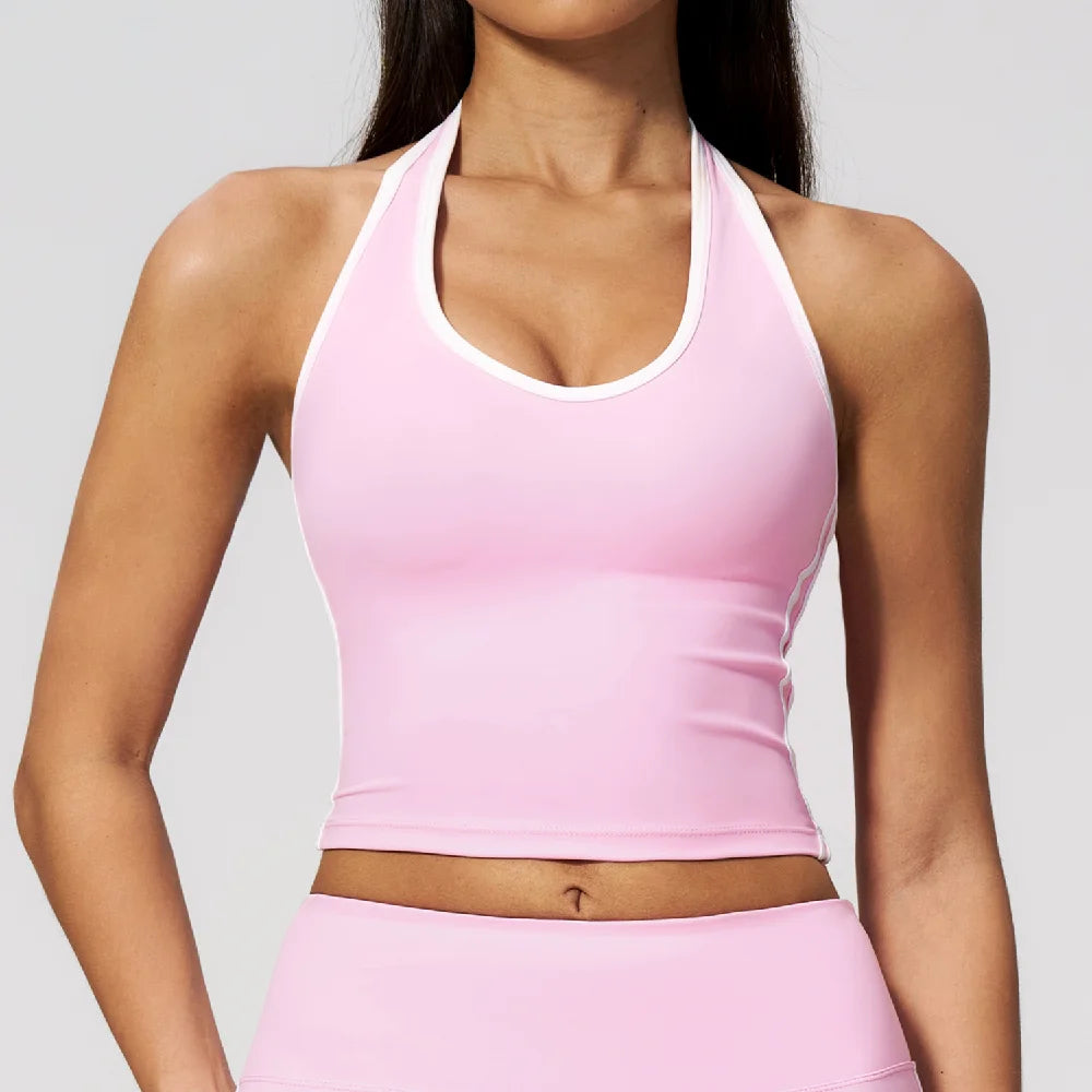 Summer Yoga Vest Women Fitness Quick-Dry Sports Top Workout Shockproof Yoga Vest Sexy Running Sports Tops Outdoors Fitness Bra