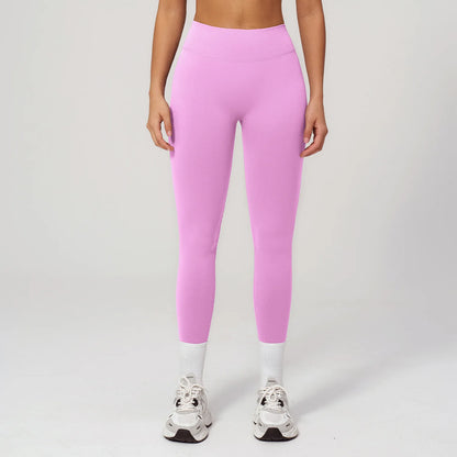 Seamless Leggings Summer Women Yoga Leggings Gym V Shaped Tight Fitness Pants Running Cycling Trousers High Waist Sports Legging