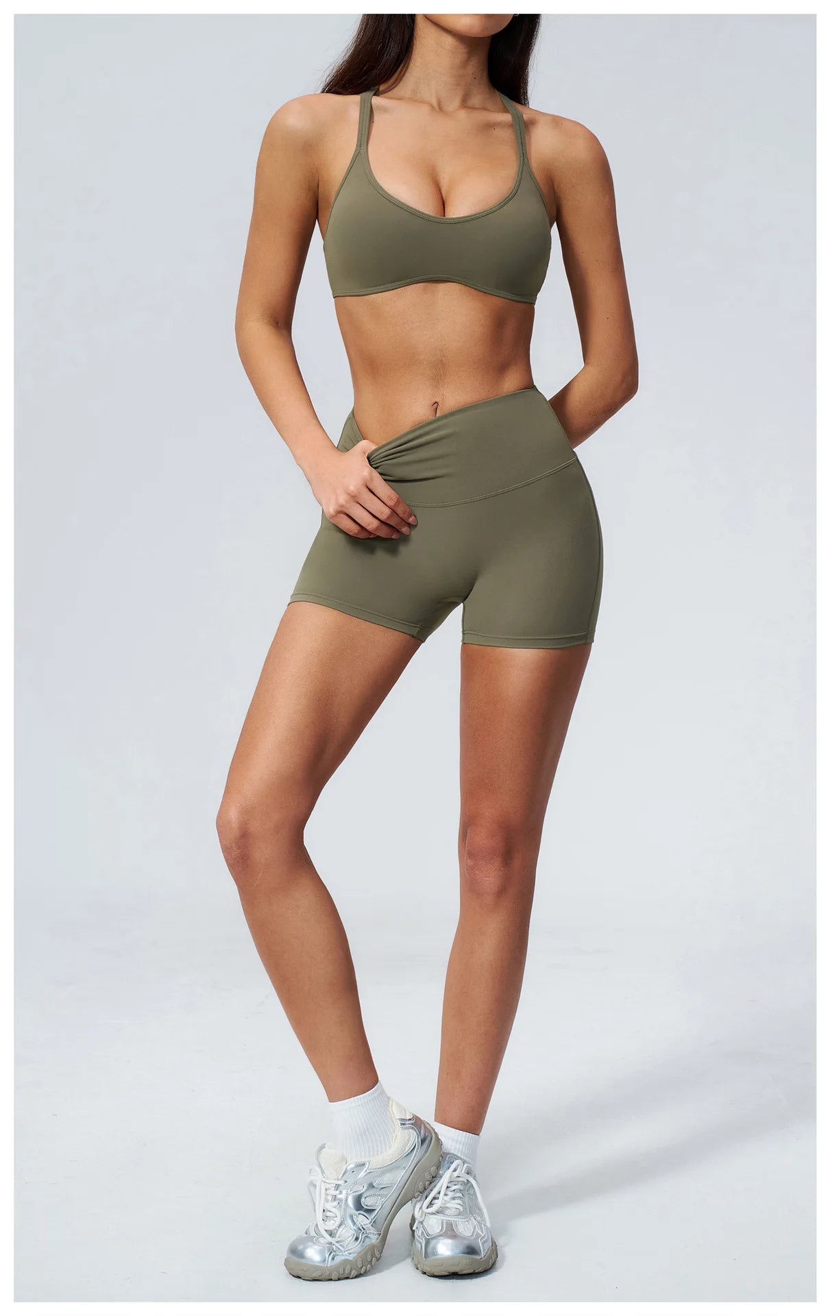 Yoga Shorts Women Gym Shorts Workout Butt Lift Legging High Waist Fitness Shorts Running Cycling Shorts Breathable Sports Shorts