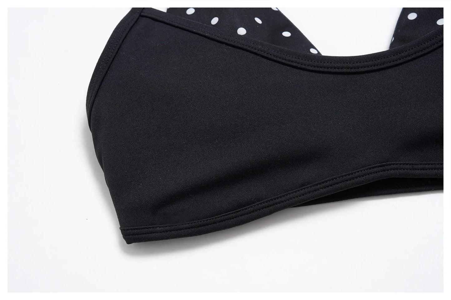 Women's Striped Yoga Bra Breathable Sports Underwear Shockproof Workout Top Sexy Polka Dot Bra Beautiful Back Sports Yoga Top
