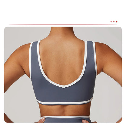 New Women Sports Bra Back High Impact Workout Sport Top Crop Fitness Wear For Yoga Gym Brassiere Sportswear Gym Push Up Bra