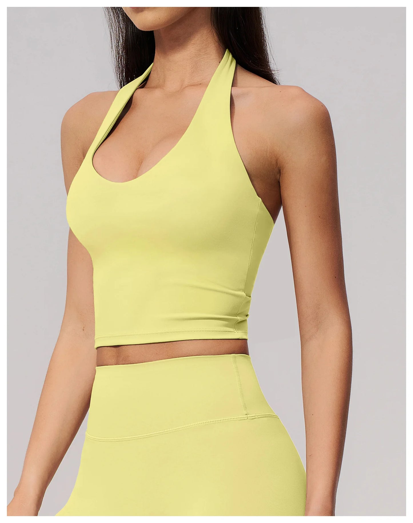 Summer New Yoga Bra Women Sports Shockproof Bra Sexy V-Neck Fitness Underwear Female Backless Sports Bra Gym Push Up Workout Top
