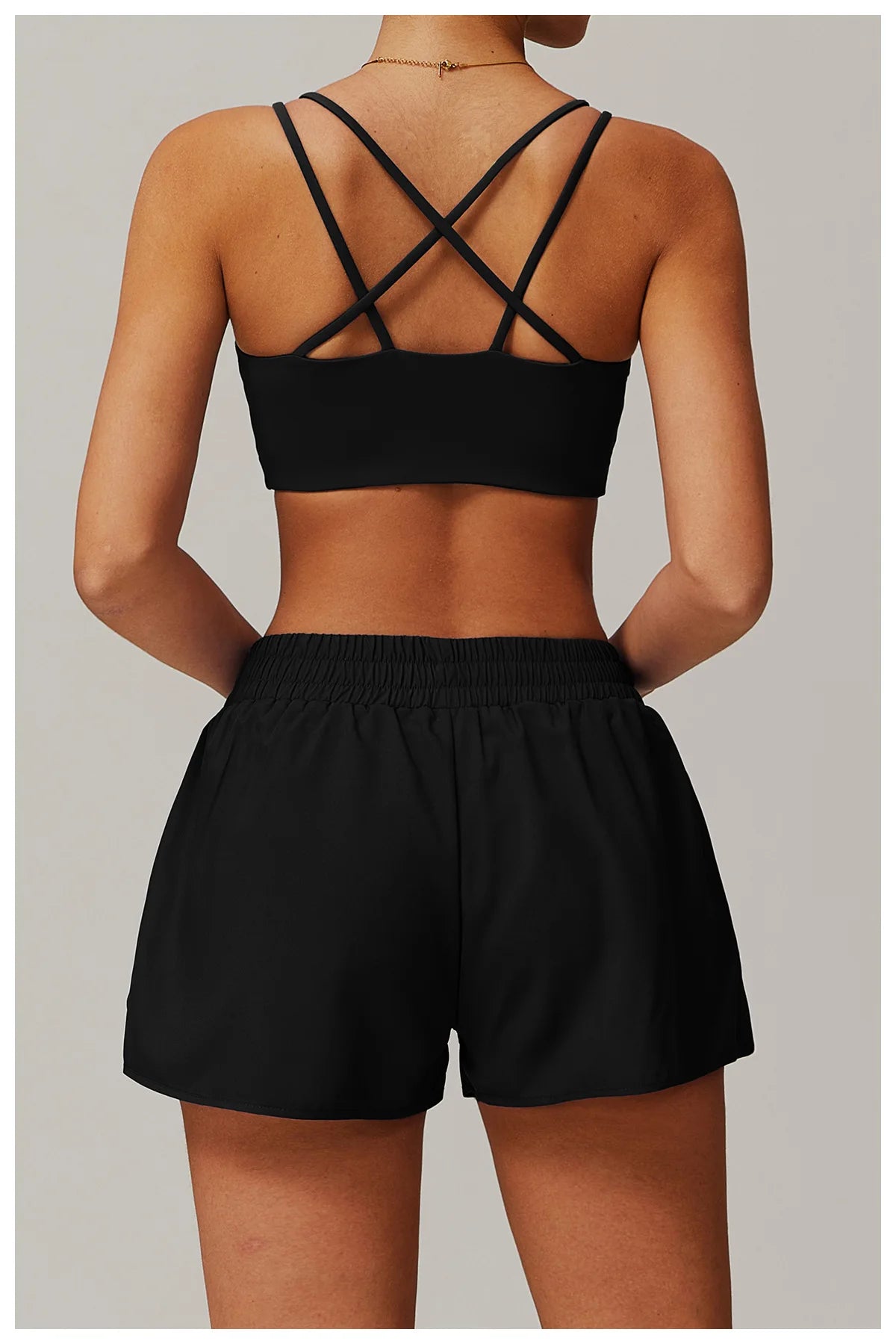Running Shorts 2024 Summer Women Sports Shorts Lining 2 In 1 Quick-dry Yoga Shorts Breathable Fitness Shorts High Waist Fitness