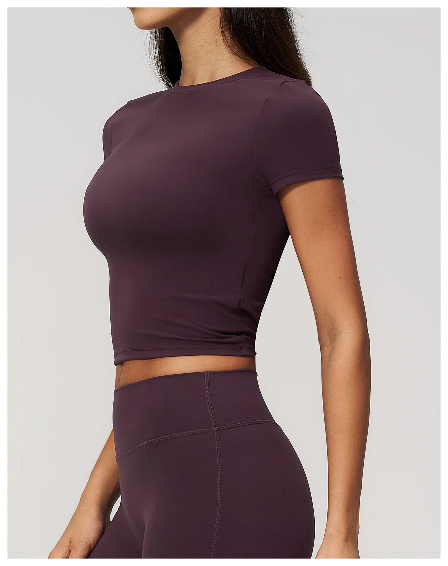 Women Yoga Top Sport T Shirts Fitness Clothes Quick-Drying Short Sleeve Yoga Shirt Gym Workout Top Running Active Wear Sport Top
