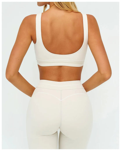 Yoga Bra Women's Shockproof Sports Bra Summer Top Push Up Fitness Underwear Female Sport Tops Breathable Running Vest Bralette