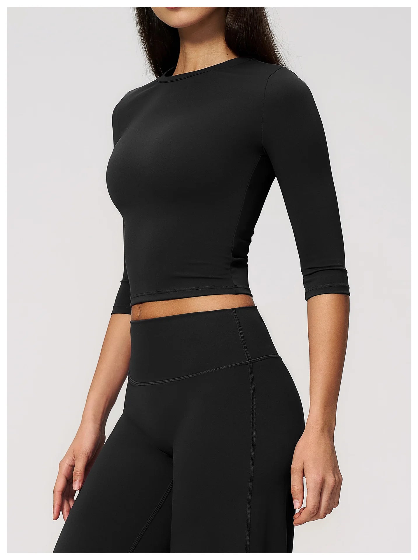 Summer Women Yoga Shirts Tight Yoga Top Breathable Fitness Sports T-Shirts Fitness Clothes Running Sport Top Gym Workout Shirts