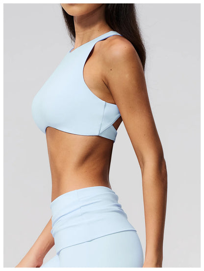 Summer Yoga Bra Women's Fitness Underwear Shockproof Sports Bra Sexy Beautiful Back Sports Bra Female Breathable Top Running Bra