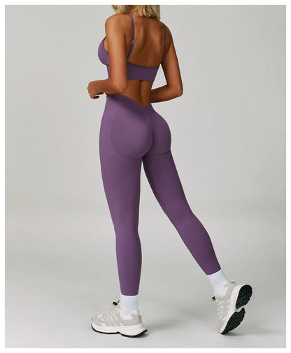 Seamless Leggings Summer Women Yoga Leggings Gym V Shaped Tight Fitness Pants Running Cycling Trousers High Waist Sports Legging