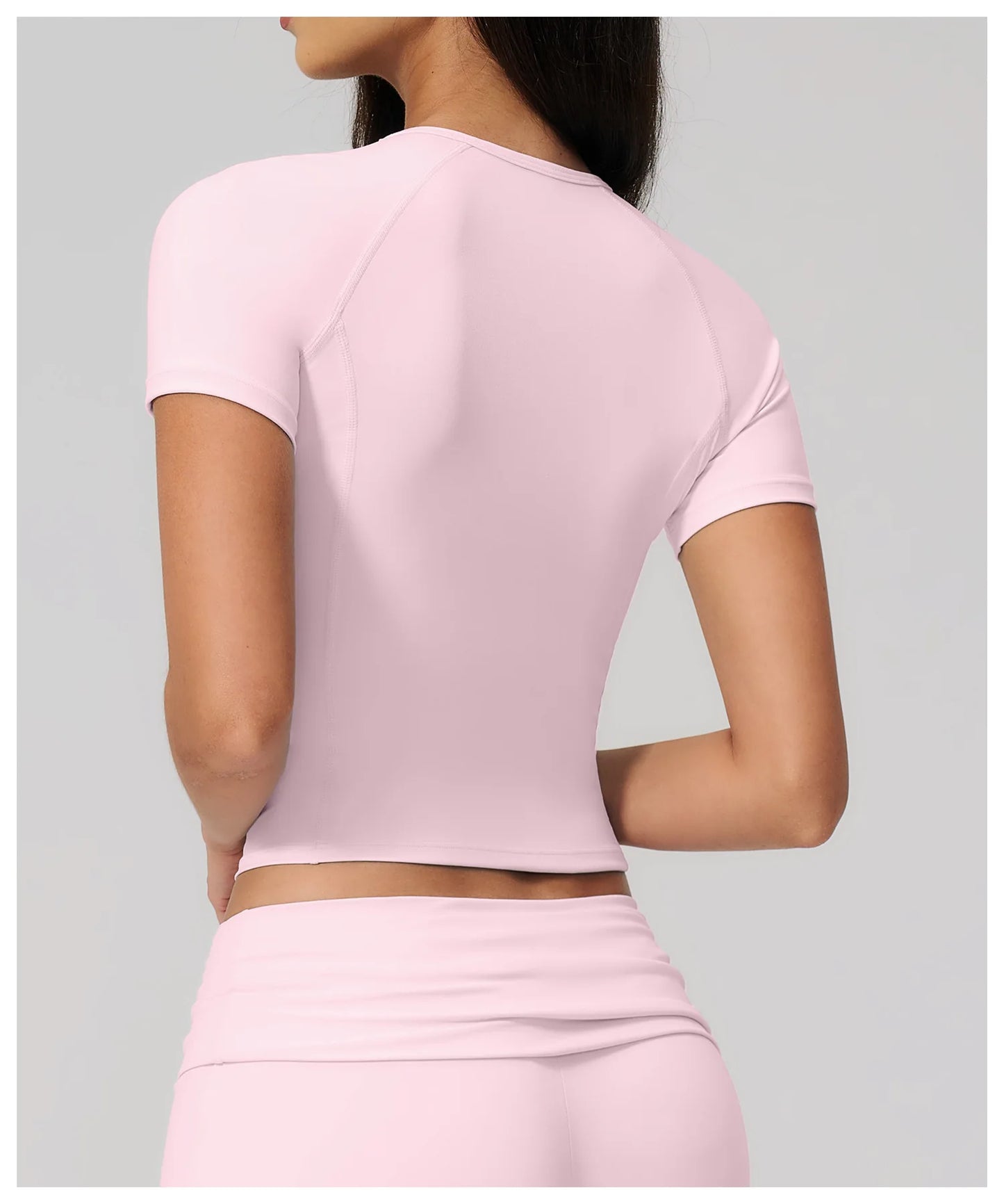 Summer Gym T-Shirt Women Short Sleeve Yoga Tops Workout Top Running Sports T Shirts Fitness Workout Tee Sports Tops Activewear