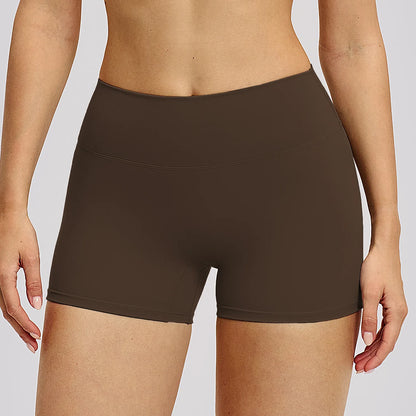 Women High Waist Yoga Shorts Running Cycling Shorts Breathable Fitness Shorts Female Summer Workout Shorts Gym Sports Tights