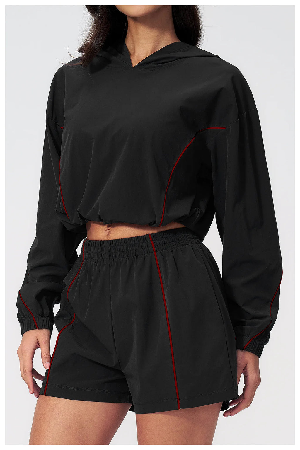 1 Pieces Women Outdoor Sports Coat Summer Sun Protection Top Yoga Long Sleeved Jacket Female Fitness Short Sun Protection Jacket
