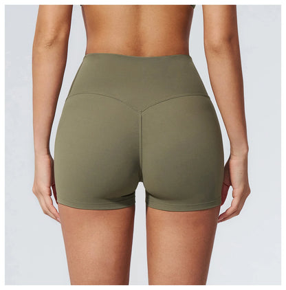Yoga Shorts Women Gym Shorts Workout Butt Lift Legging High Waist Fitness Shorts Running Cycling Shorts Breathable Sports Shorts