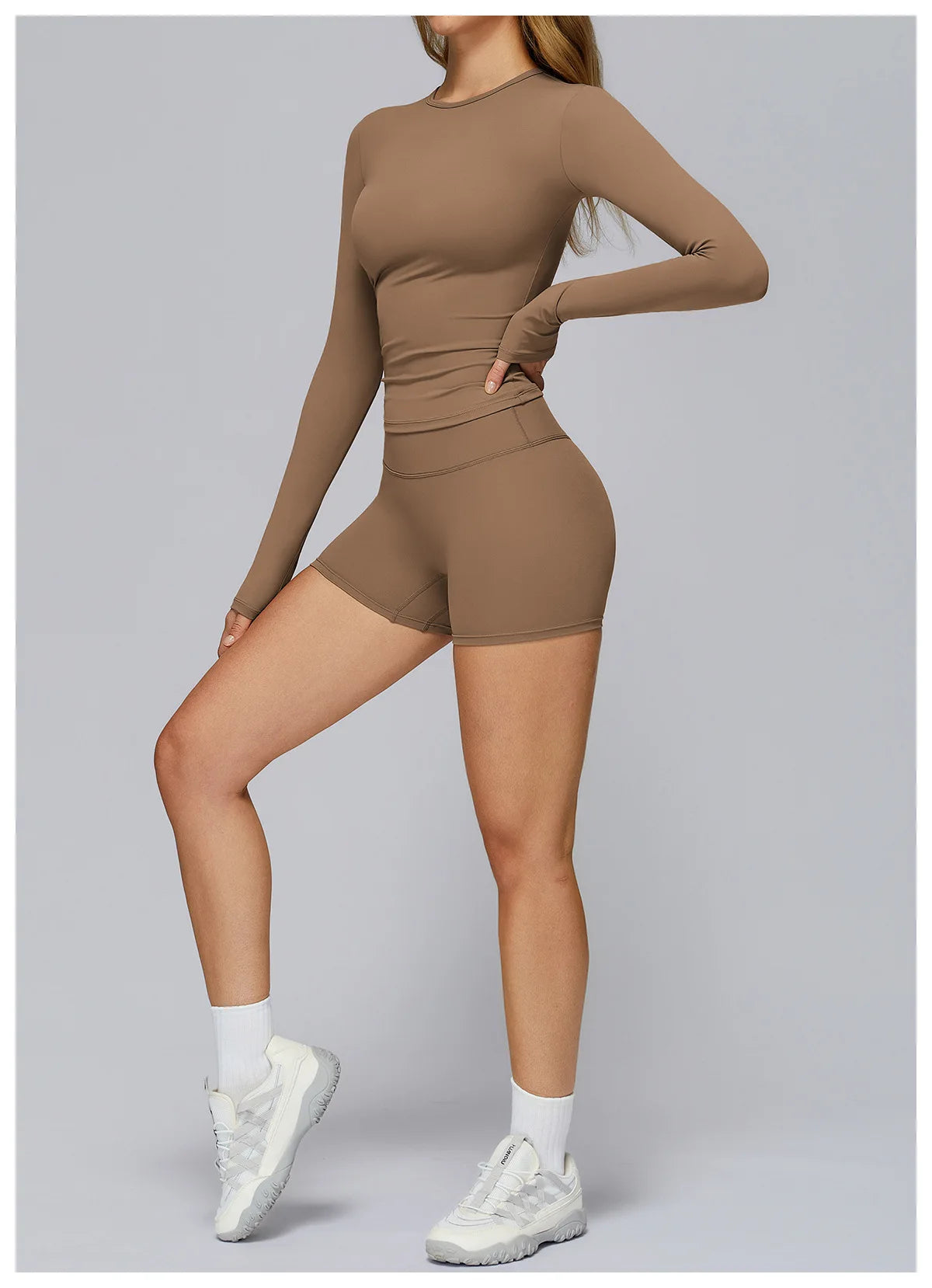 Women High Waist Yoga Shorts Running Cycling Shorts Breathable Fitness Shorts Female Summer Workout Shorts Gym Sports Tights