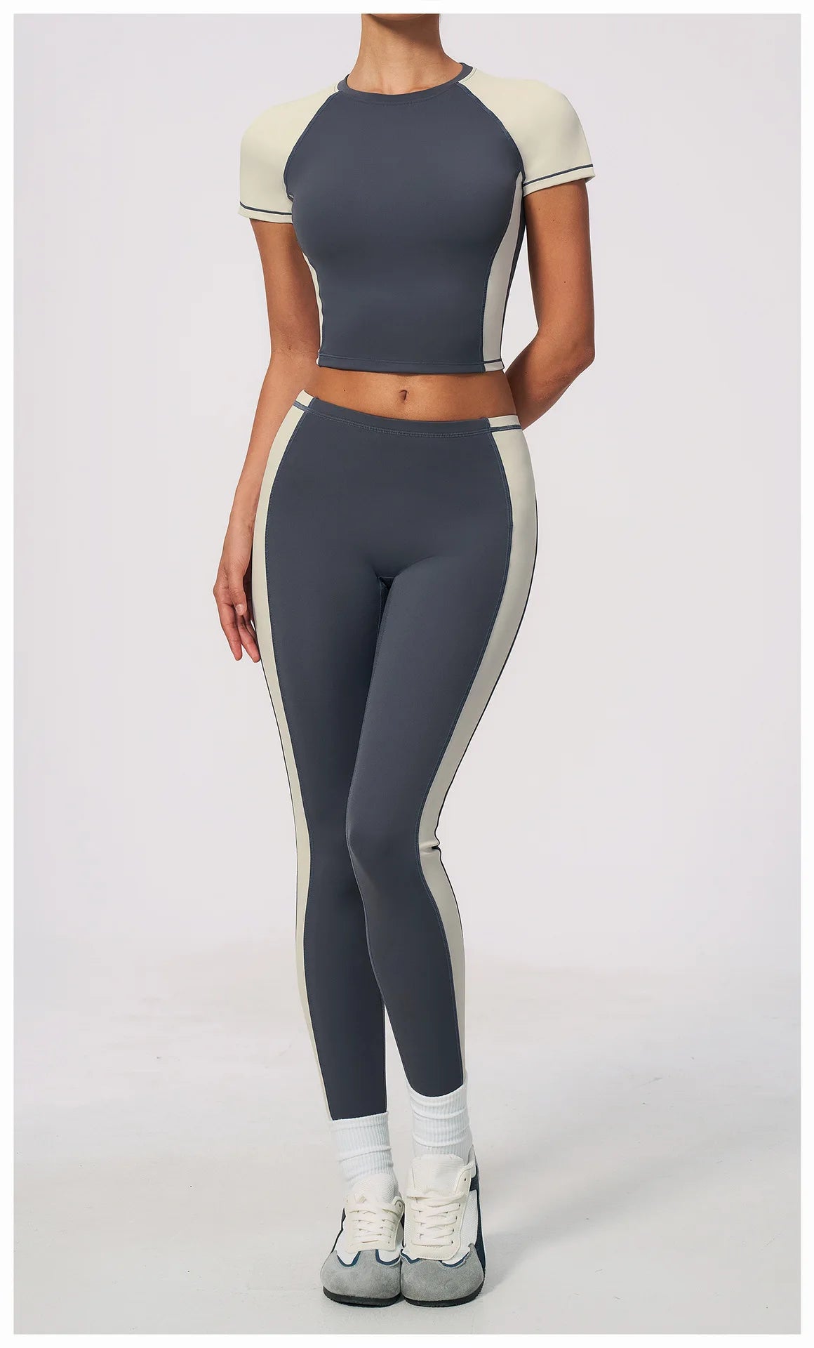 Summer Yoga Top Women Breathable Yoga Shirts Fitness Sports T-Shirts Gym Crop Top Light Weight Yoga Shirt Fitness Activewear