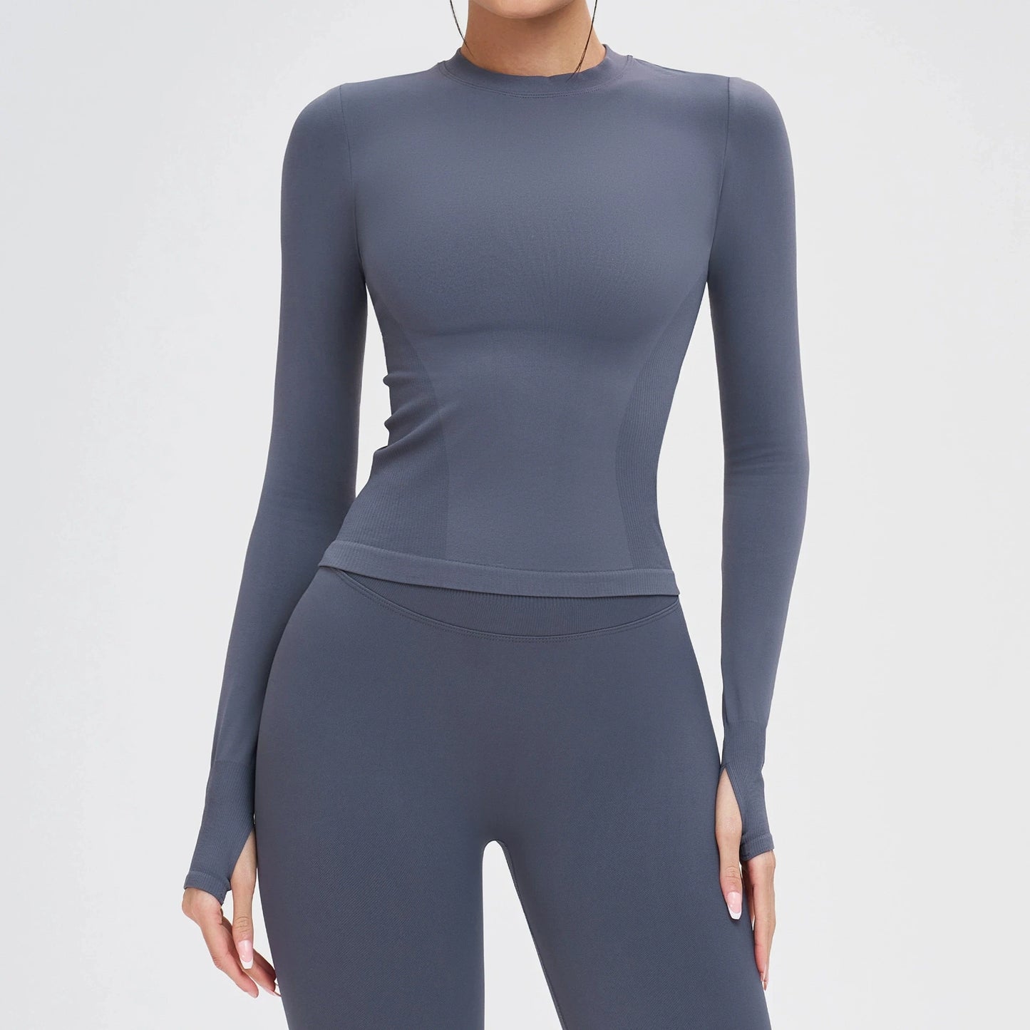 Seamless Women Yoga Top Sport Long Sleeves Breathable Fitness Clothes Short Sleeve Yoga Shirt Gym Top Running Active Wear Sports
