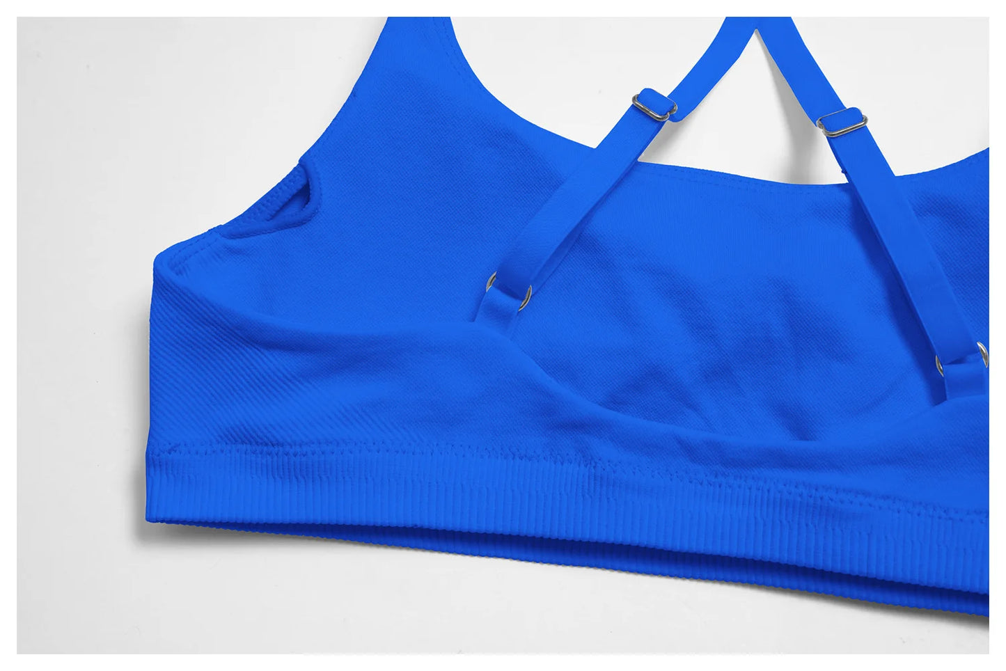 Summer Seamless Yoga Bra Women Fitness Workout Top Cross Back Strap Sports Underwear Female Breathable Running Cycling Gym Top