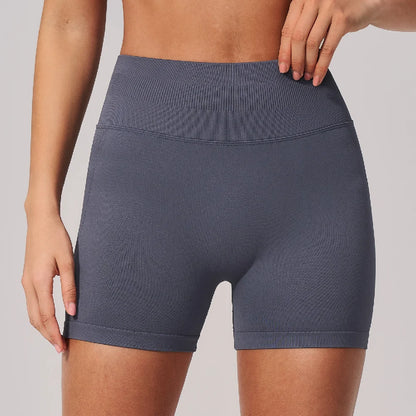 Seamless Sports Shorts Women Yoga Shorts High Waist Workout Shorts Breathable Sports Leggings Gym Shorts Running Cycling Shorts