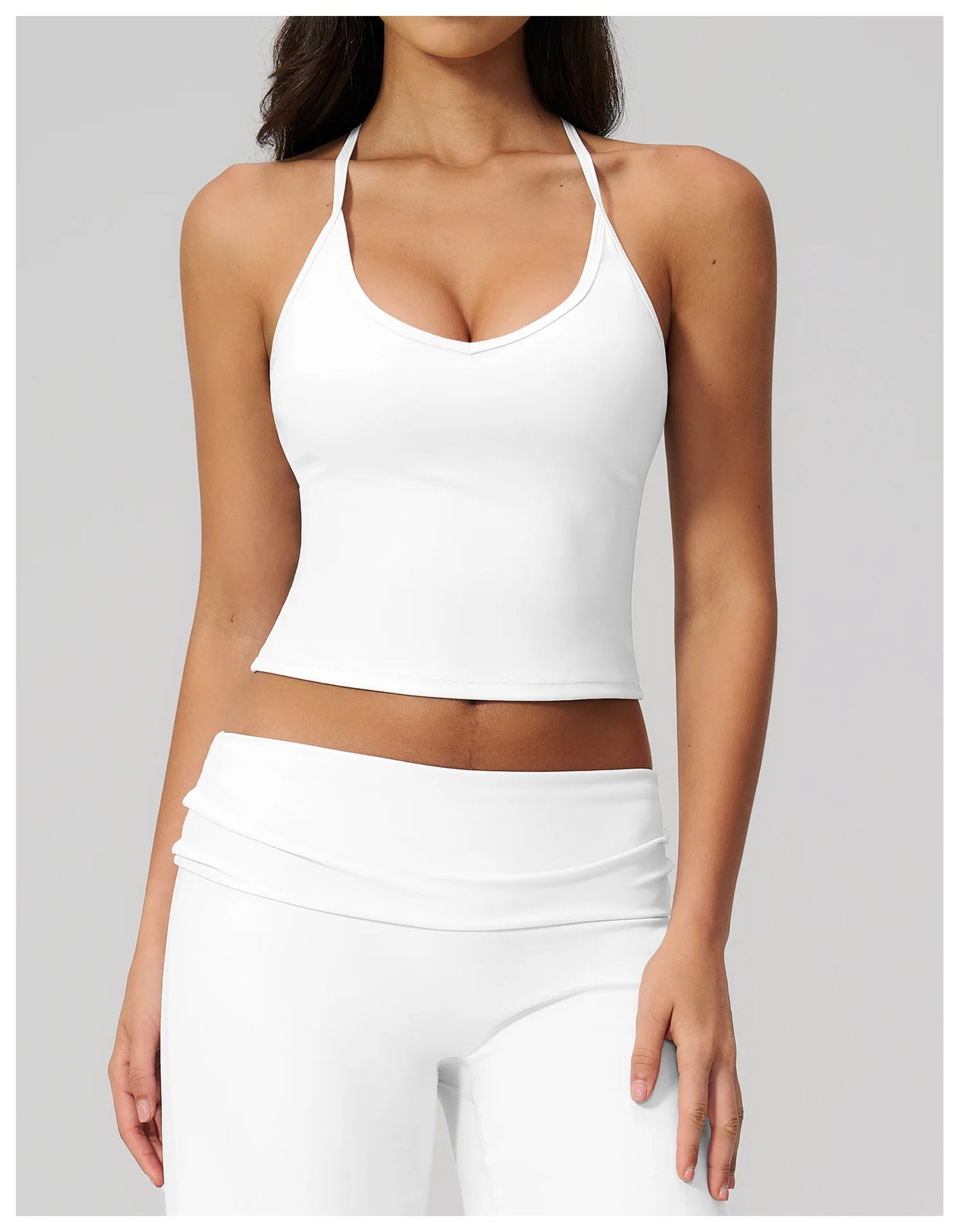 Summer Yoga Vest Women Workout Top Quick-Dry Crop Top Shockproof Gym Vest Female Running Tight Top Beautiful back Sports Tops