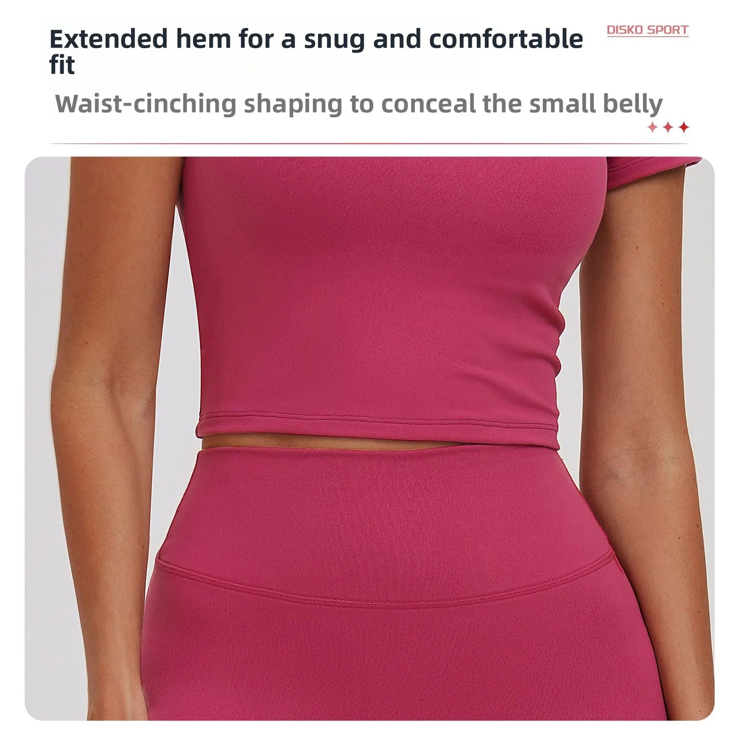 Women Yoga Shirt Gym Top Running Active Wear Sport Top Yoga Top Sport T Shirts Fitness Clothes Short Sleeve Women's Sportswear