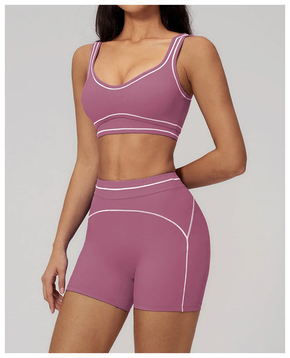 Yoga Bra Women's Shockproof Sports Bra Summer Top Push Up Fitness Underwear Female Sport Tops Breathable Running Vest Bralette