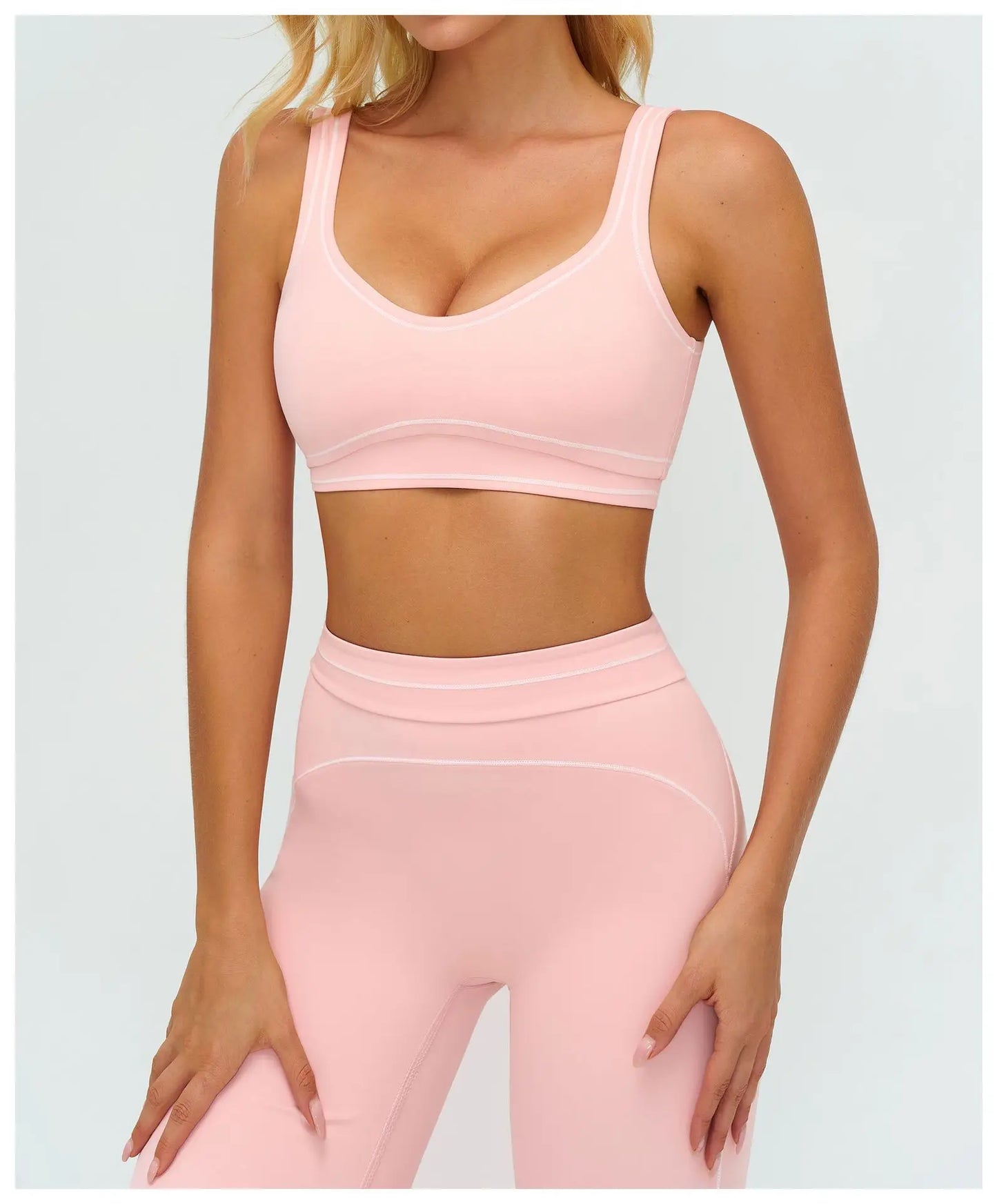 Yoga Bra Women's Shockproof Sports Bra Summer Top Push Up Fitness Underwear Female Sport Tops Breathable Running Vest Bralette