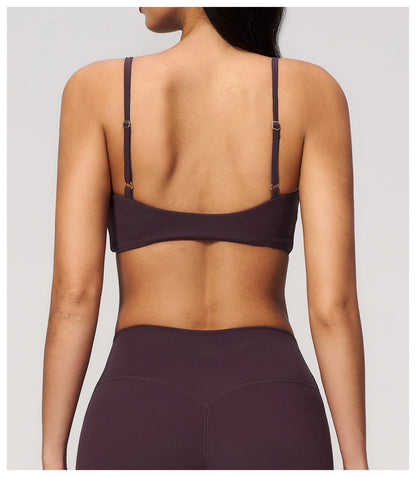 Summer Yoga Bra Women Shockproof Top Breathable Sports Bra Running Push Up Top Female Gym Workout Yoga Underwear Fitness Vest