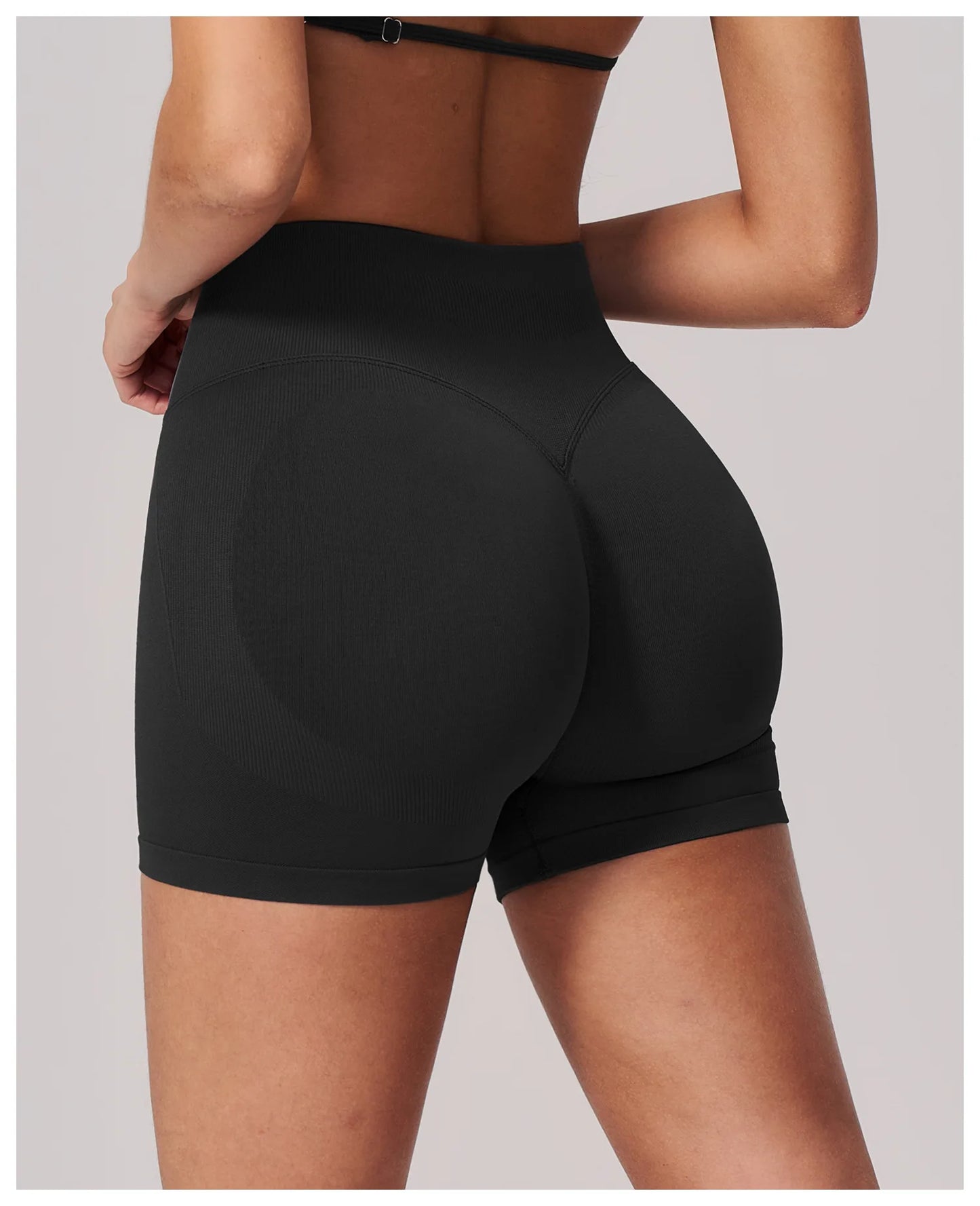 Seamless Sports Shorts Women Yoga Shorts High Waist Workout Shorts Breathable Sports Leggings Gym Shorts Running Cycling Shorts