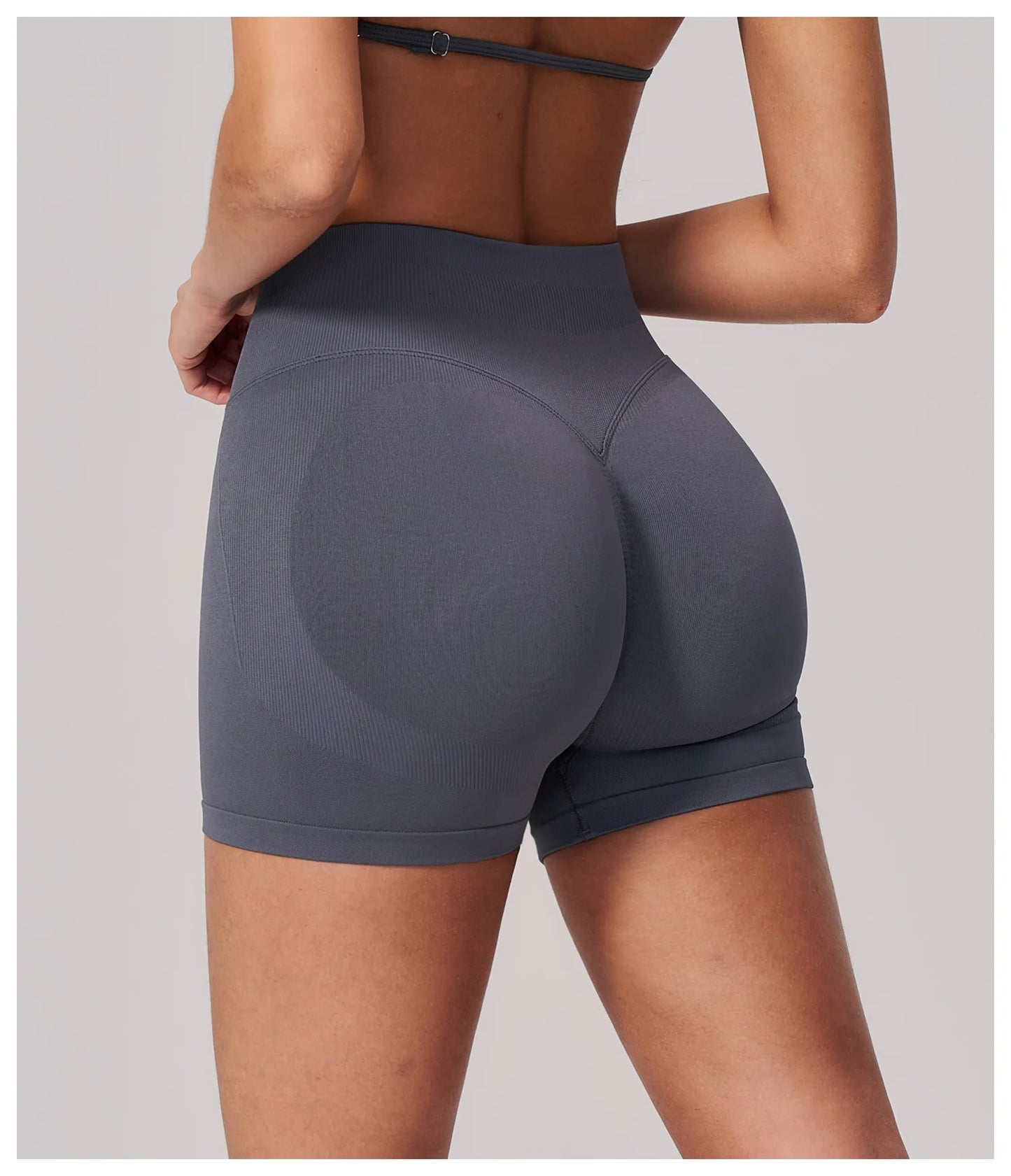 Seamless Sports Shorts Women Yoga Shorts High Waist Workout Shorts Breathable Sports Leggings Gym Shorts Running Cycling Shorts