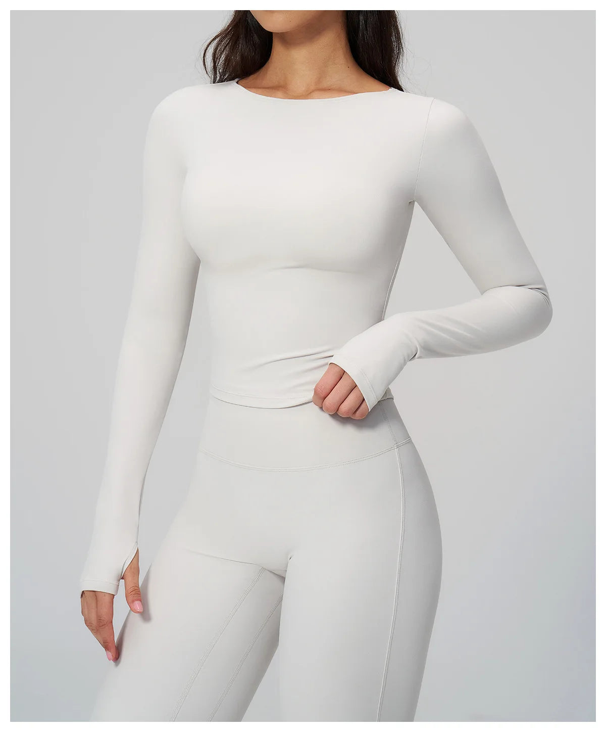 Women Yoga T-shirts Fitness Sports Long Sleeve Running High Elastic Workout Shirts Gym Sports Shirts Female Crop Top Yoga Tops