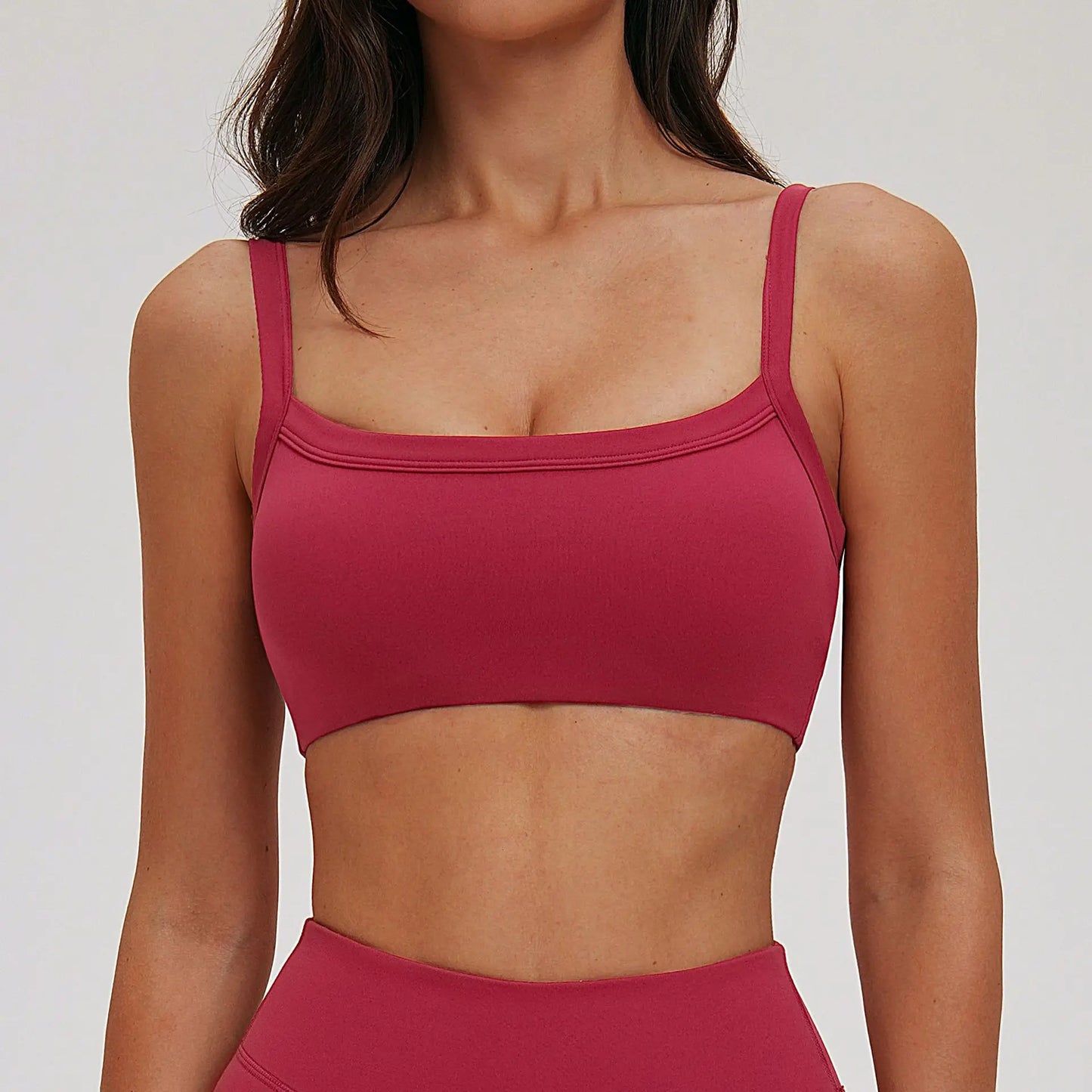 Women's Sports Underwear Lnvisible Bra Breathable Comfortable Elastic Shockproof Underwear Without Steel Rings Sports Underwear