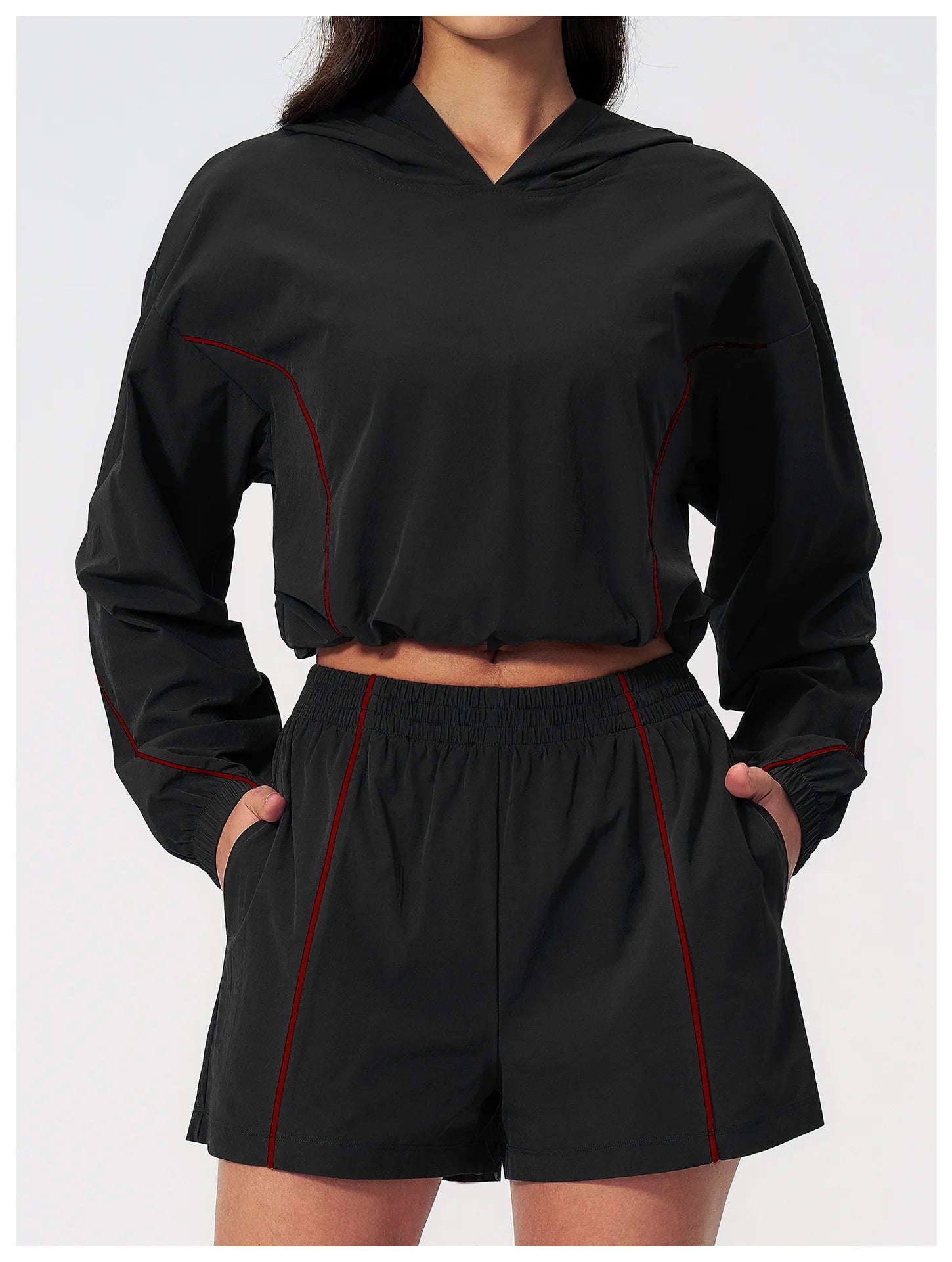 1 Pieces Women Outdoor Sports Coat Summer Sun Protection Top Yoga Long Sleeved Jacket Female Fitness Short Sun Protection Jacket