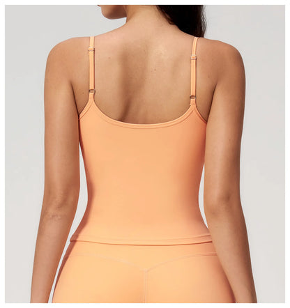 Summer Women's Yoga Vest Beautiful Back U-Top Workout Bra Quick-Dry Sports Vest Running Shockproof Vest Female Fitness Underwear