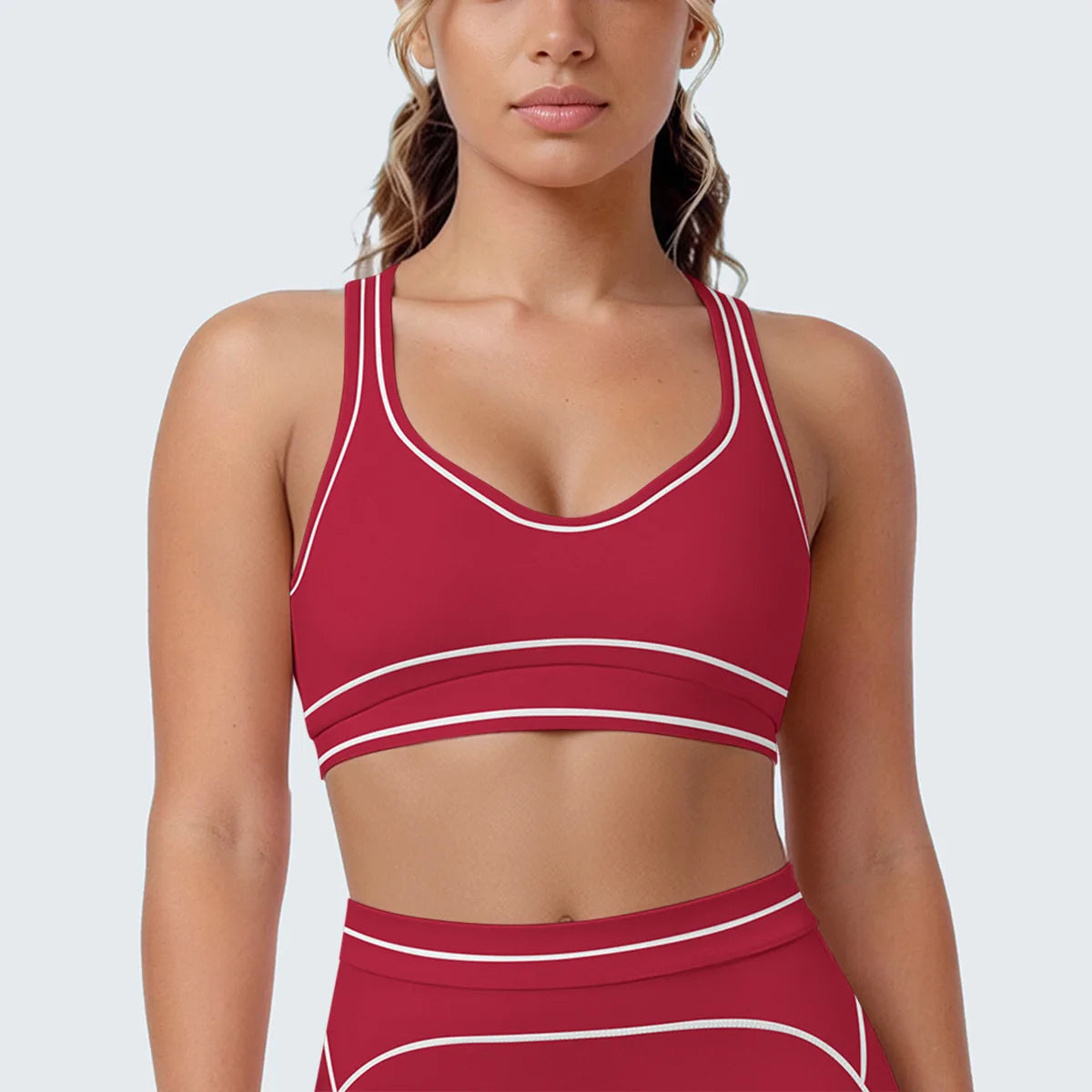 Sports Tank Top Women Sexy Fitness Bra Tights Backless Gym Clothe Underwear Yoga Bras High Running Training Shockproof Chest Pad