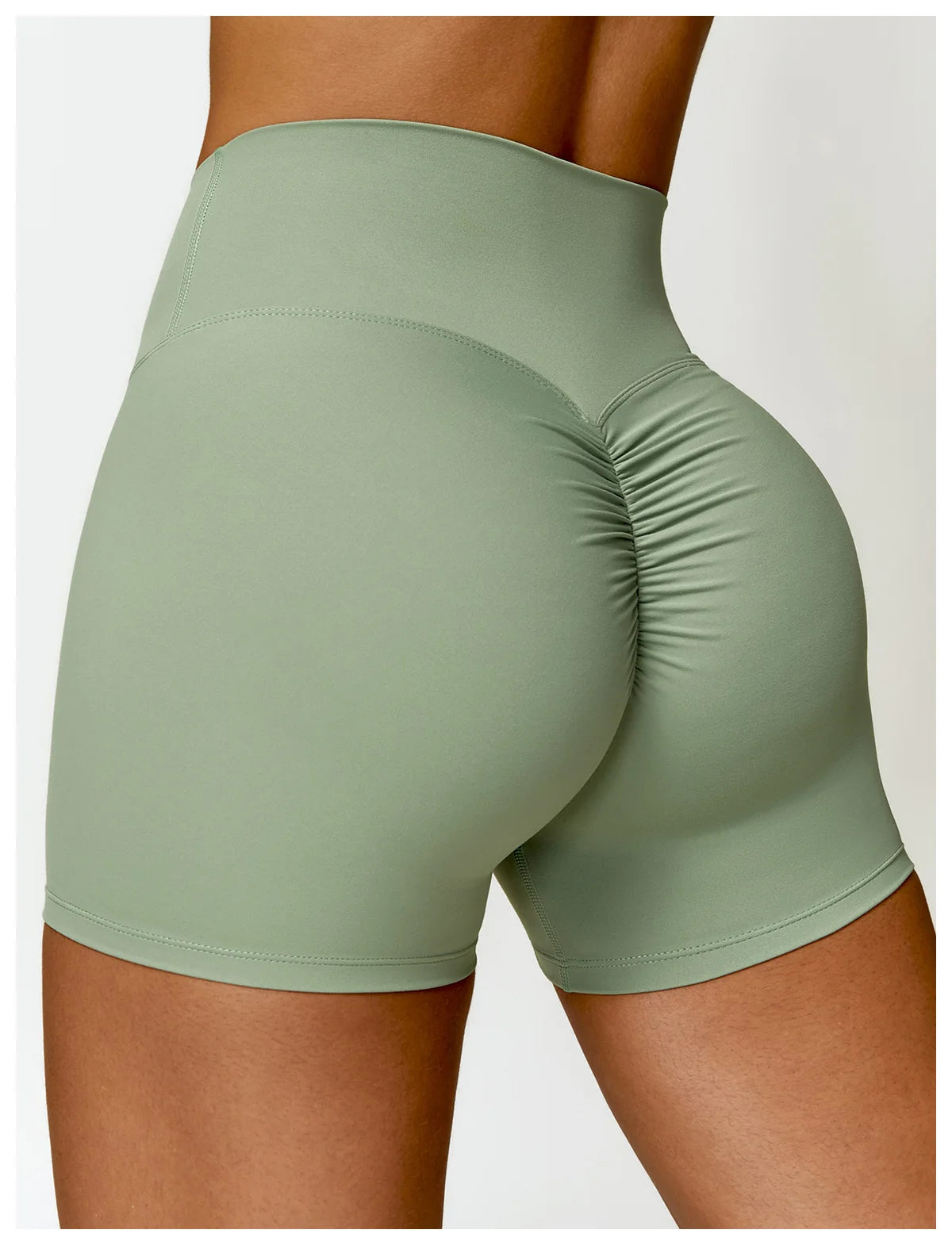 Yoga Shorts Women Scrunch Butt Yoga Pants High Waist Leggings Lift Butt Cycling Shorts Running Push Up Workout Gym Sports Shorts