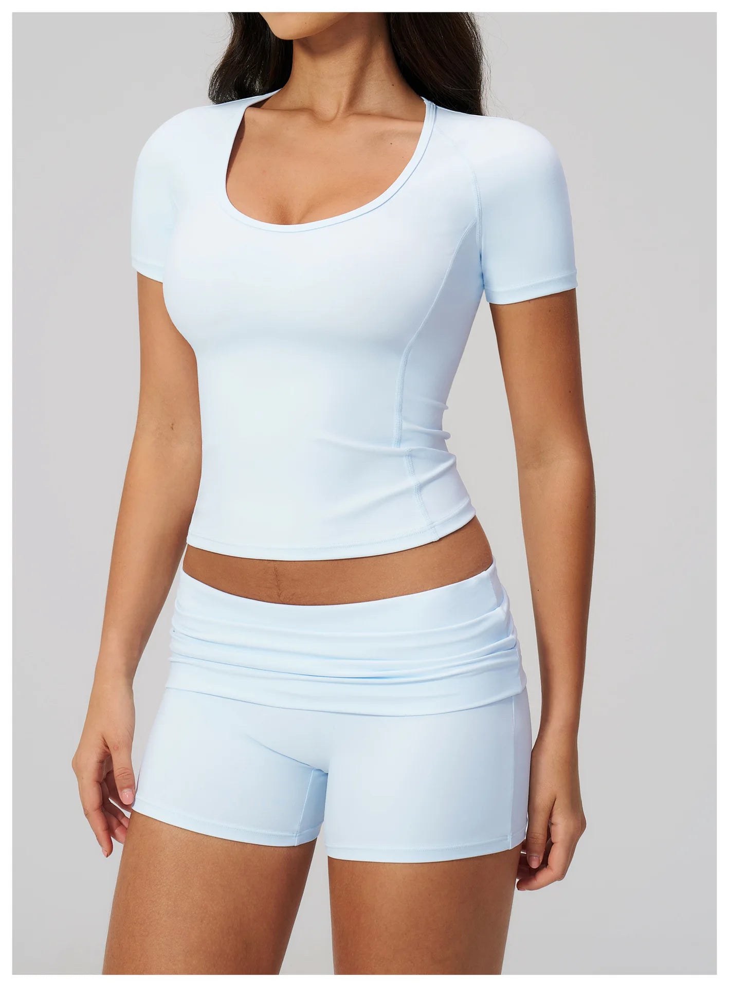 Summer Gym T-Shirt Women Short Sleeve Yoga Tops Workout Top Running Sports T Shirts Fitness Workout Tee Sports Tops Activewear