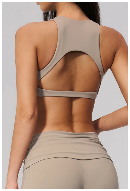 Summer Yoga Bra Women's Fitness Underwear Shockproof Sports Bra Sexy Beautiful Back Sports Bra Female Breathable Top Running Bra