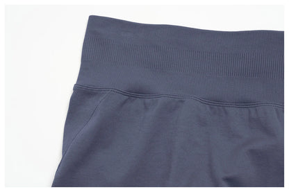 Seamless Sports Shorts Women Yoga Shorts High Waist Workout Shorts Breathable Sports Leggings Gym Shorts Running Cycling Shorts