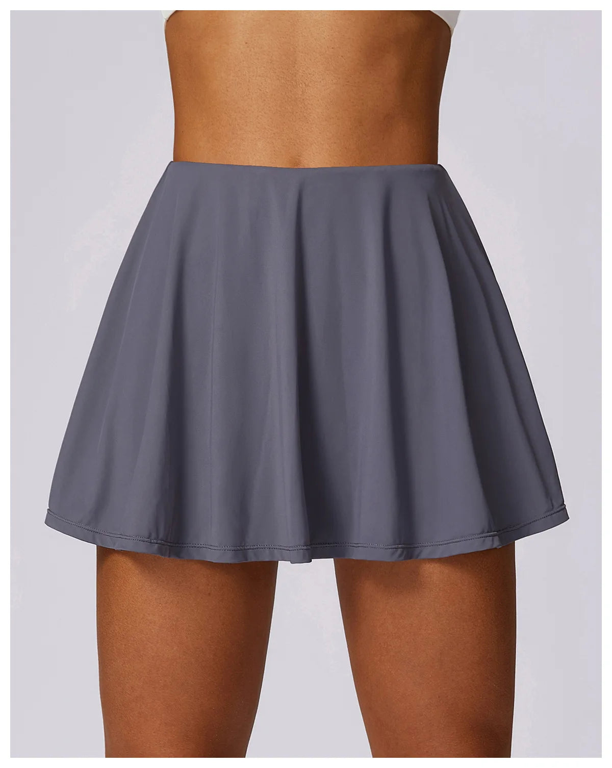 New Gym Yoga High Waist Yoga Skirt Tennis Sports Fitness Push Up Quick Drying Sun Protection Skirt UV Protection