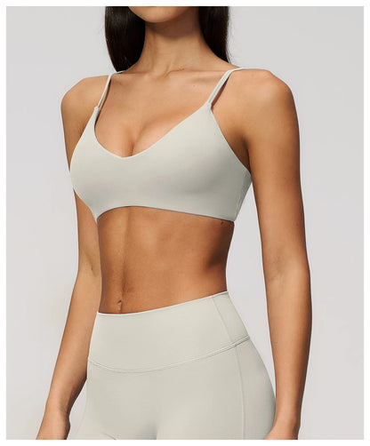 Summer Yoga Bra Women Shockproof Top Breathable Sports Bra Running Push Up Top Female Gym Workout Yoga Underwear Fitness Vest