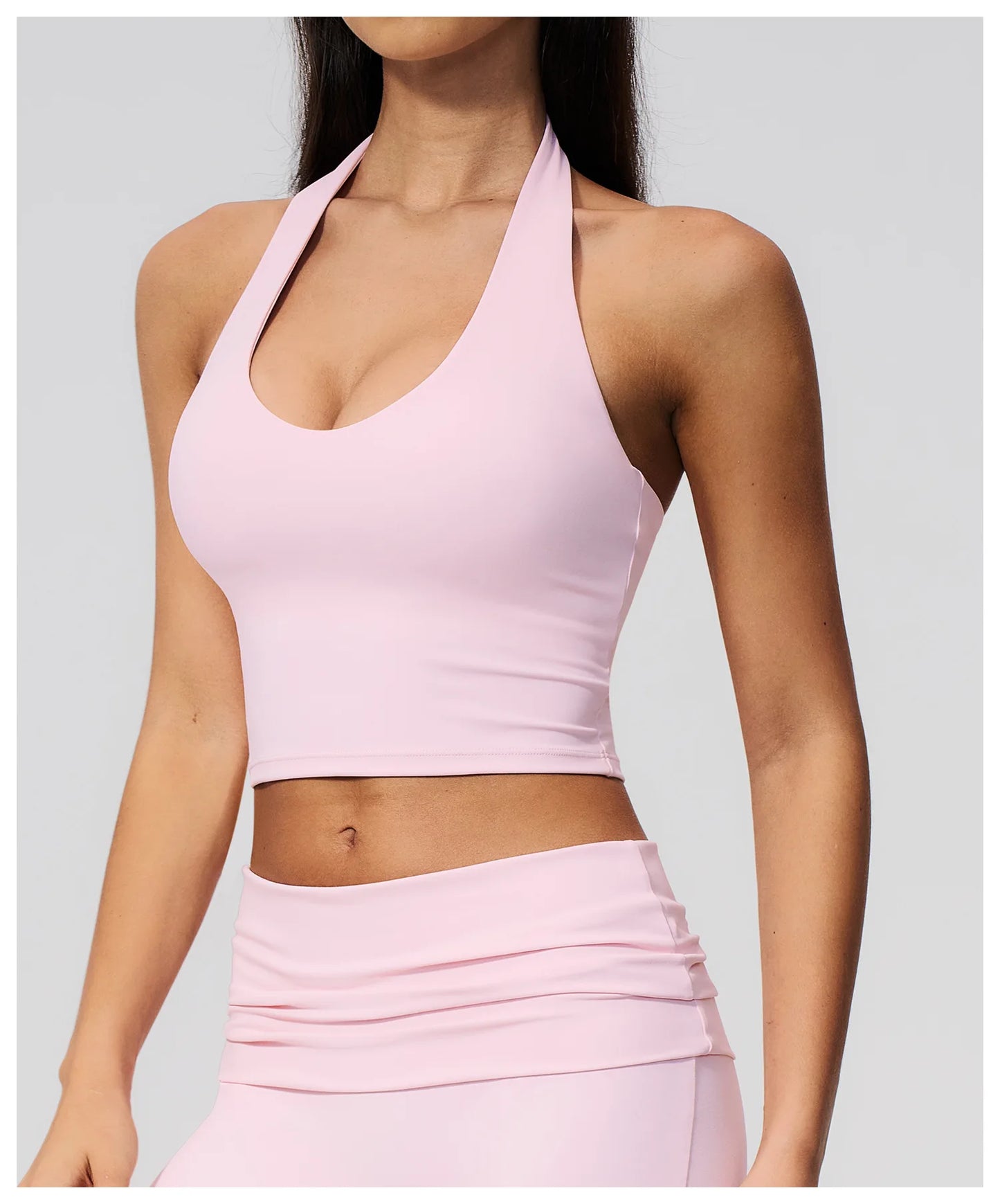 Summer New Yoga Bra Women Sports Shockproof Bra Sexy V-Neck Fitness Underwear Female Backless Sports Bra Gym Push Up Workout Top