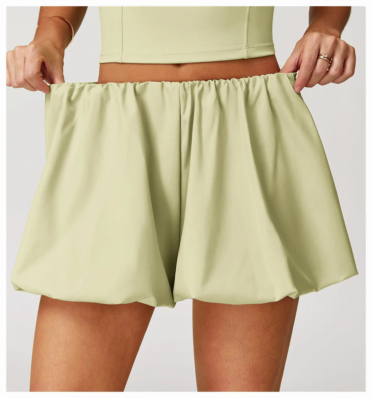 Women Loose Yoga Shorts High Waist Yoga Pants Workout Shorts Fitness Yoga Fitness Ladies Cycling Running Short Pants Sportswear